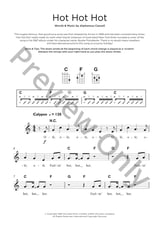 Hot Hot Hot Guitar and Fretted sheet music cover